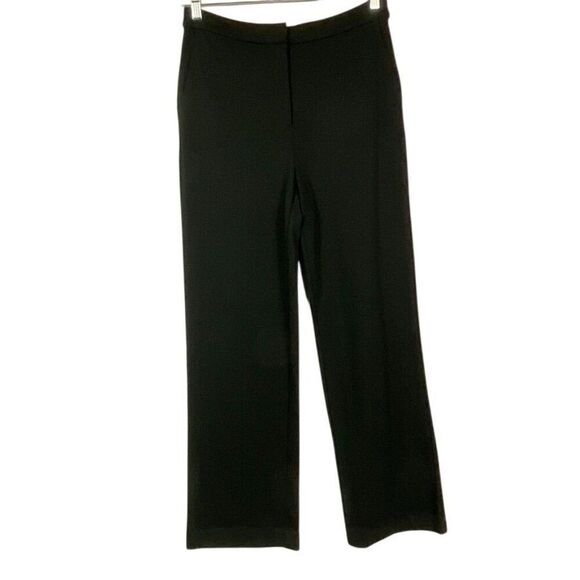 NWT J. Crew Factory Ponte Pant, size 6 (runs big), black, viscose/poly/elastane - Picture 3 of 14